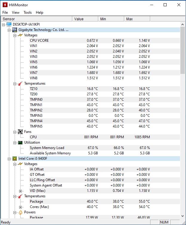 Hwmonitor