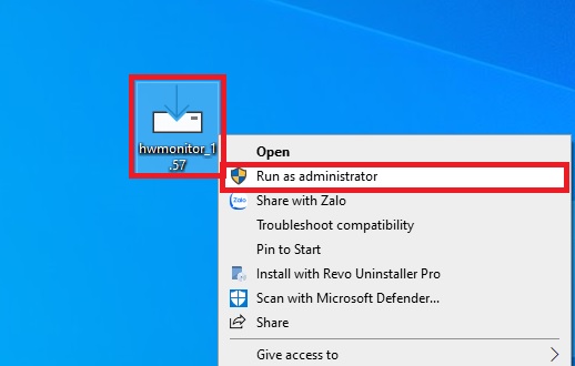 setup hwmonitor