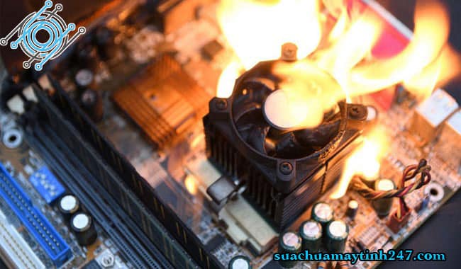 Máy tính chạy chậm do nóng máy