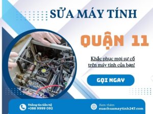sửa máy tính quận 11