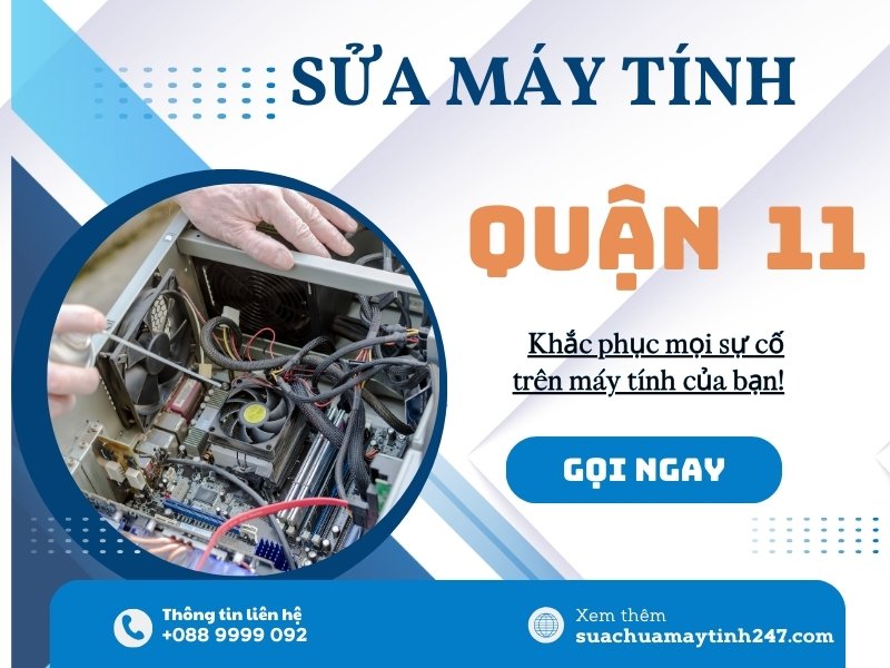 sửa máy tính quận 11