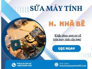 sửa máy tính huyện nhà bè