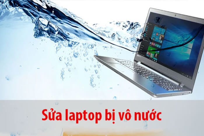 sửa màn hình laptop vô nước