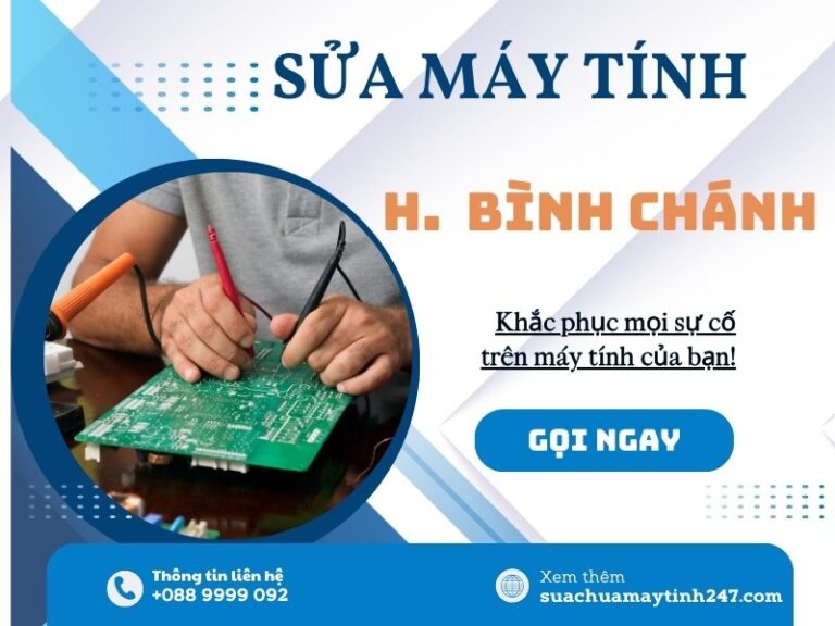 sửa máy tính huyện bình chánh