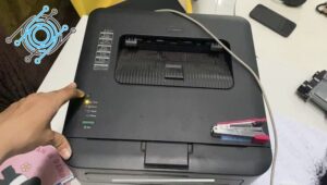 reset máy in brother hl l2321d