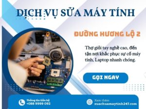 sửa máy tính đường hương lộ 2