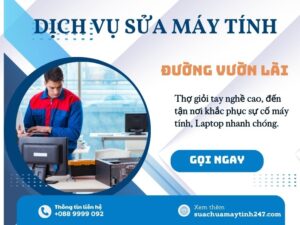 sửa máy tính đường vườn lài