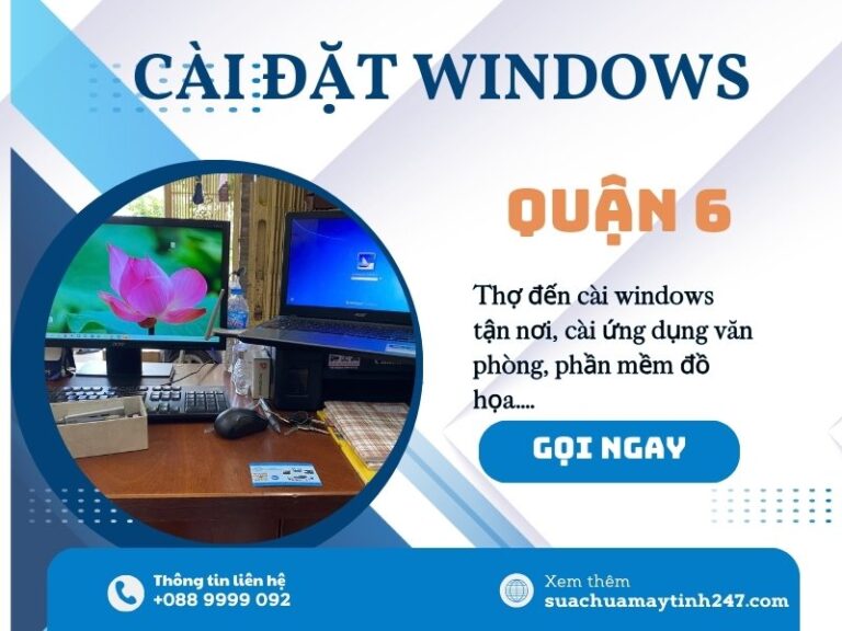 Cài windows quận 6