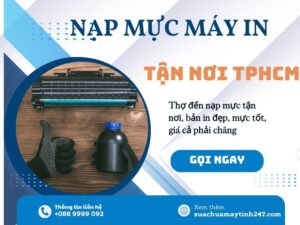 nạp mực máy in tận nơi