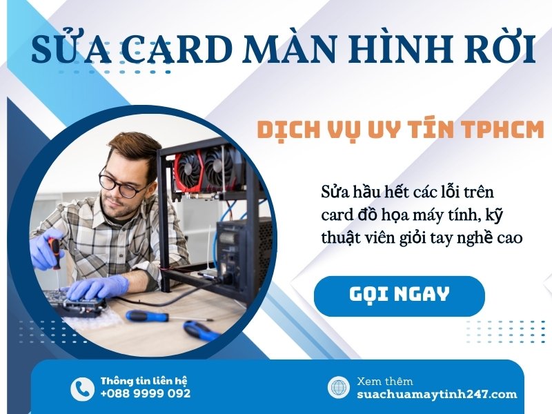 sửa card màn hình rời