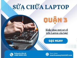 sửa laptop quận 3
