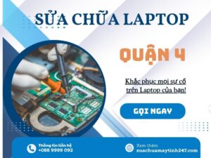 sửa laptop quận 4