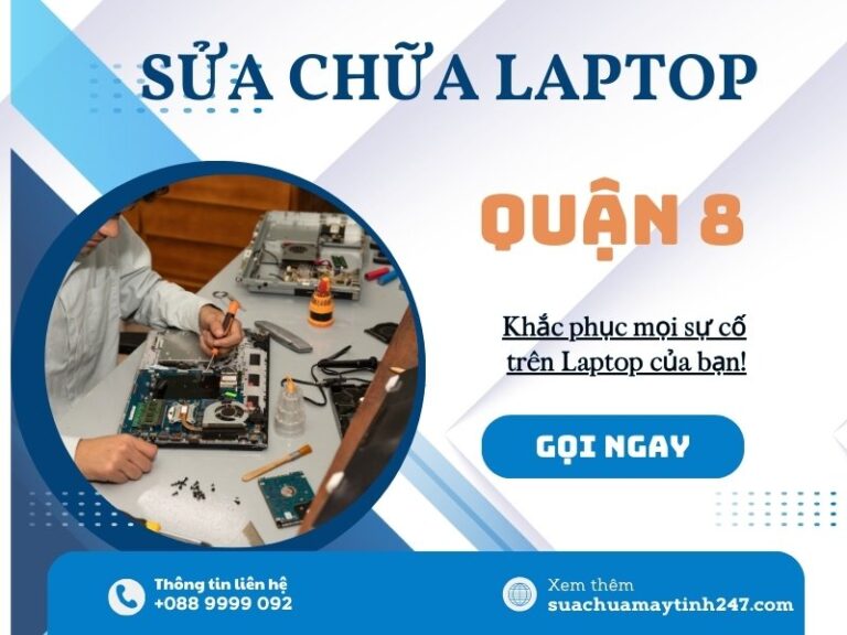 sửa laptop quận 8