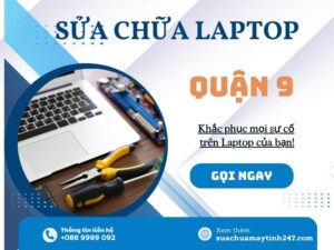 sửa laptop quận 9