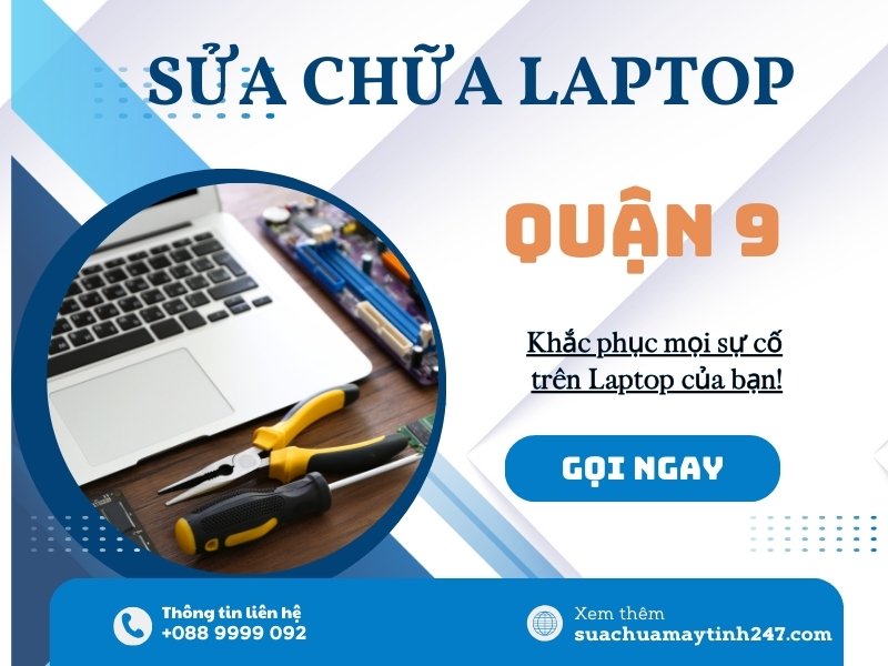 sửa laptop quận 9