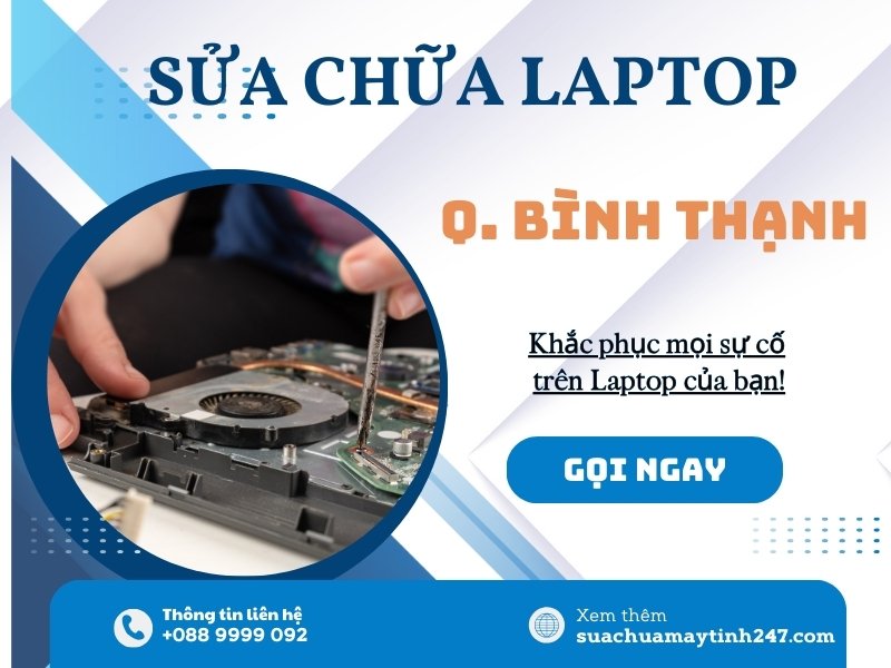 sửa laptop quận bình thạnh