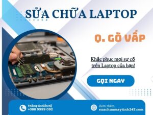 sửa laptop quận gò vấp