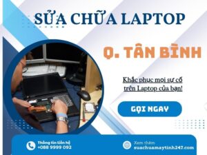 sửa laptop quận tân bình