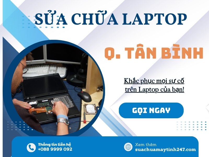 sửa laptop quận tân bình