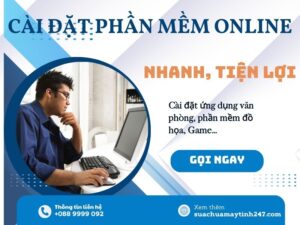 cài đặt phần mềm online