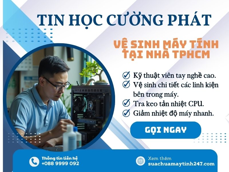cửa hàng vệ sinh máy tính quận 8