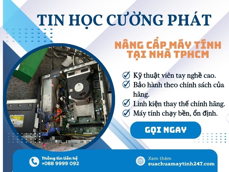 địa chỉ nâng cấp máy tính quận bình tân uy tín