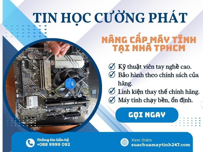 địa chỉ nâng cấp máy tính quận bình thạnh uy tín