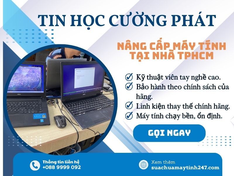 địa chỉ nâng cấp máy tính quận gò vấp uy tín