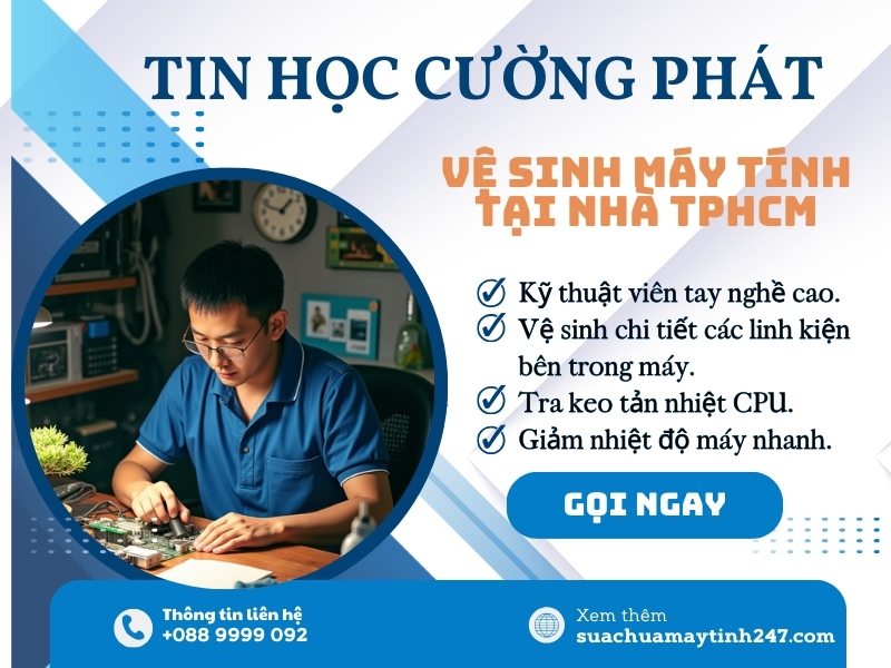 địa chỉ vệ sinh máy tính quận 1