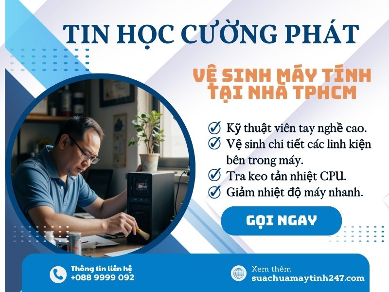 địa chỉ vệ sinh máy tính quận 5 uy tín
