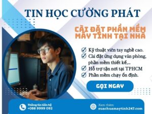 dịch vụ cài đặt phần mềm máy tính tại nhà​