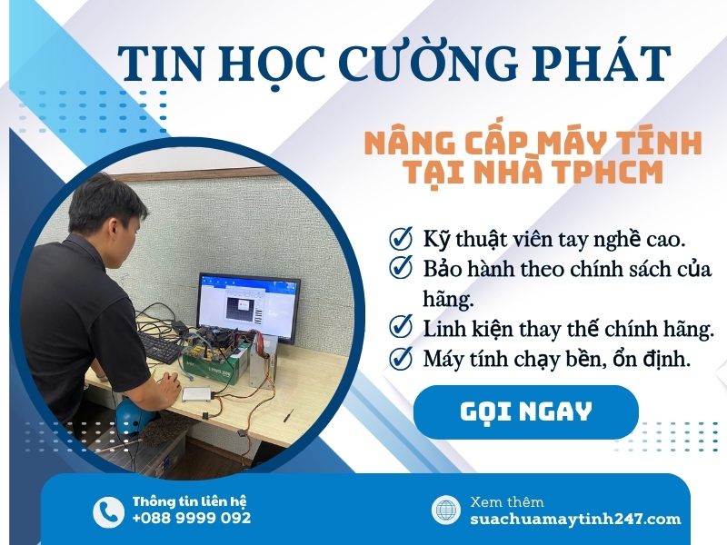 nâng cấp máy tính tại nhà