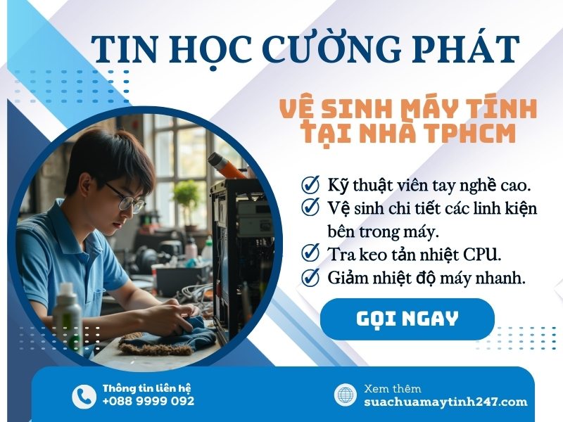 vệ sinh máy tính quận 1