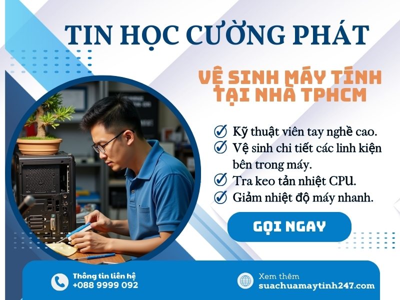 vệ sinh máy tính quận 2 chuyên nghiệp