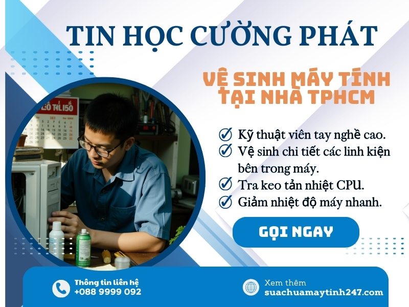 vệ sinh máy tính quận 2