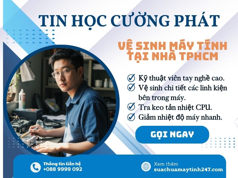vệ sinh máy tính quận 3