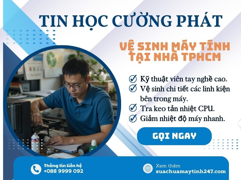 vệ sinh máy tính quận 5