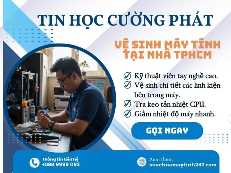 vệ sinh máy tính quận 7