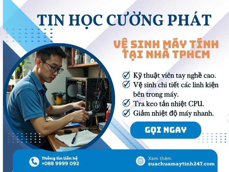 vệ sinh máy tính quận tân bình