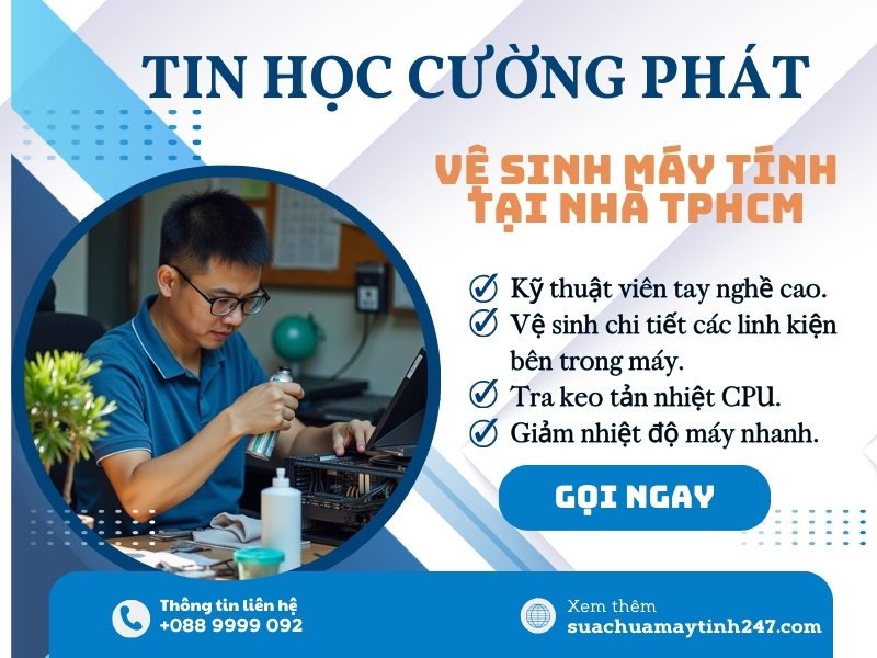 cửa hàng vệ sinh máy tính quận bình thạnh uy tín
