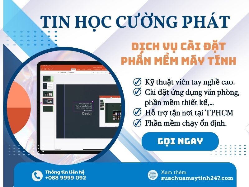 dịch vụ cài powerpoint