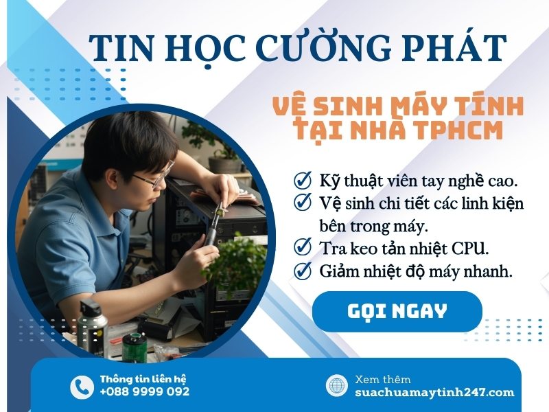 dịch vụ vệ sinh máy tính quận phú nhuận hcm