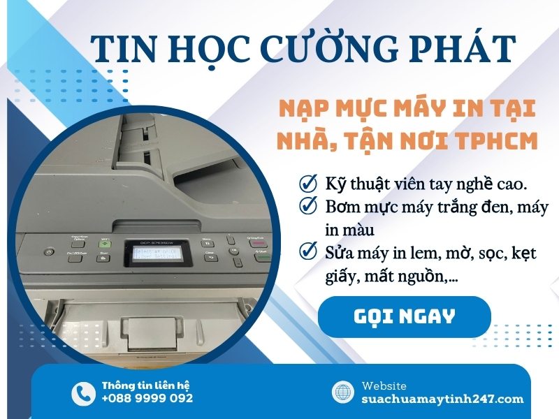 đổ mực máy in quận phú nhuận