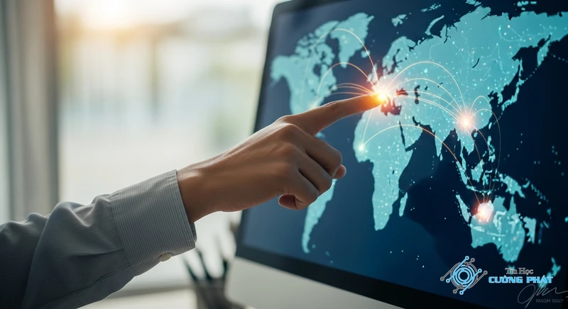 Ảnh đại diện cách fake ip máy tính