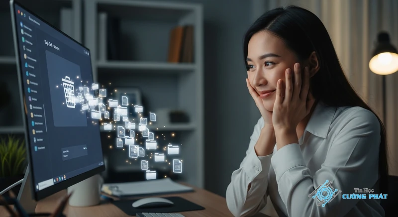 Ảnh đại diện cách khôi phục file đã xóa trên máy tính