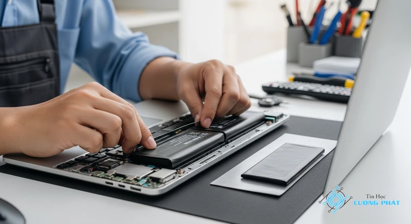 Cách Kiểm Tra Chai Pin Laptop