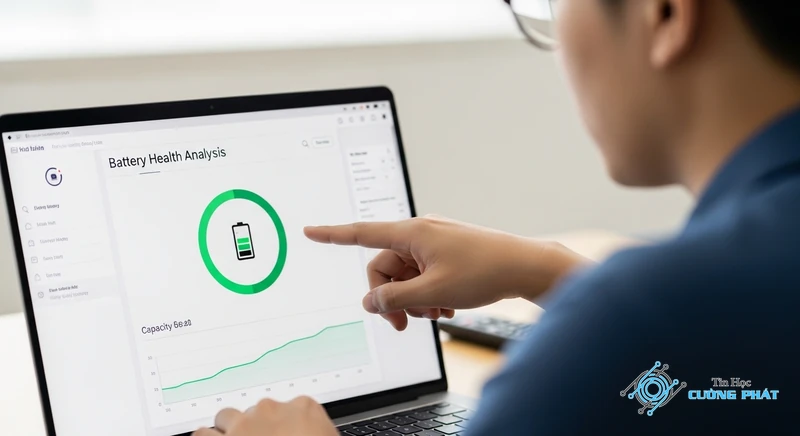 Ảnh đại diện Cách Kiểm Tra Chai Pin Laptop