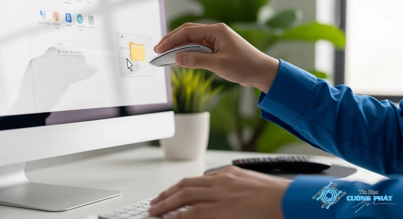 Cách thêm thanh Quick Launch trong Windows