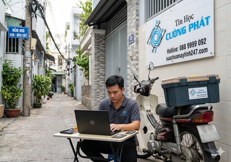 dịch vụ sửa máy tính phường tân hòa