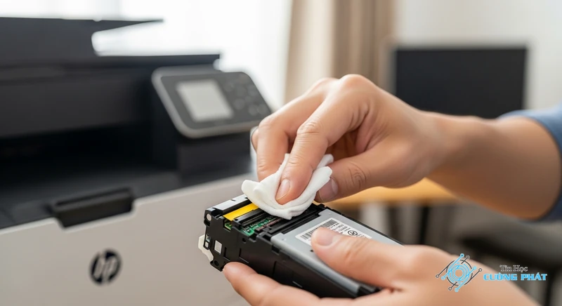 Hướng Dẫn Cách làm sạch Đầu phun HP